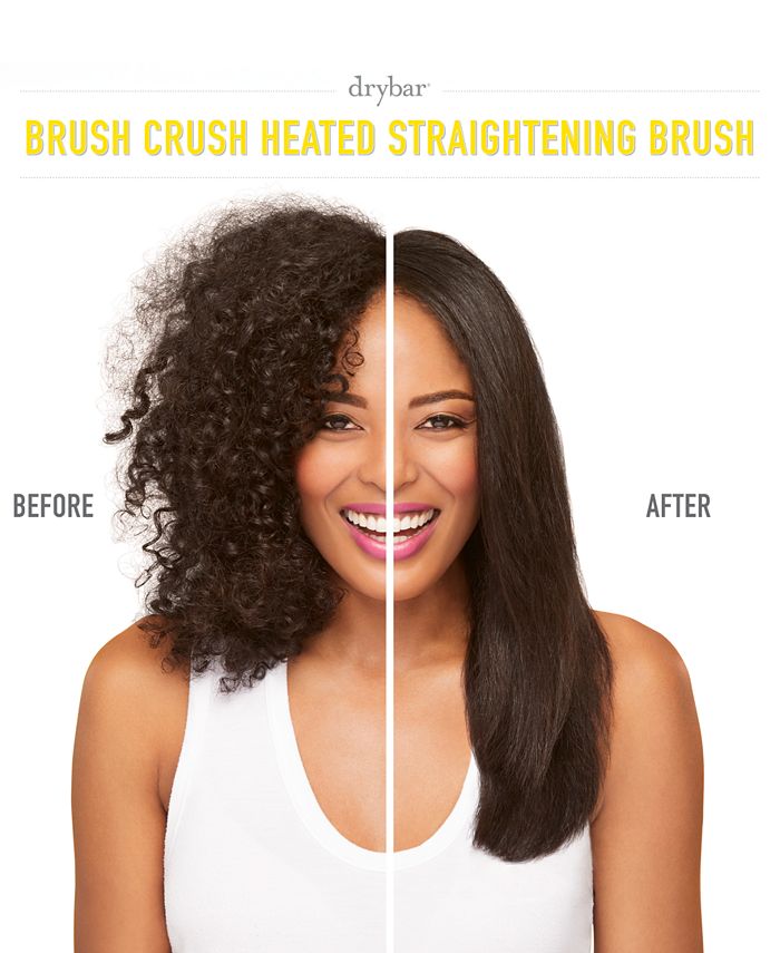 Drybar The Brush Crush Heated Straightening Brush Macy's