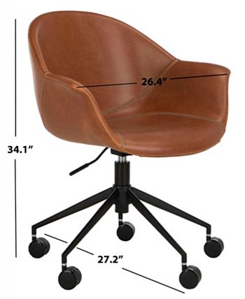 Safavieh - Ember Office Chair, Quick Ship