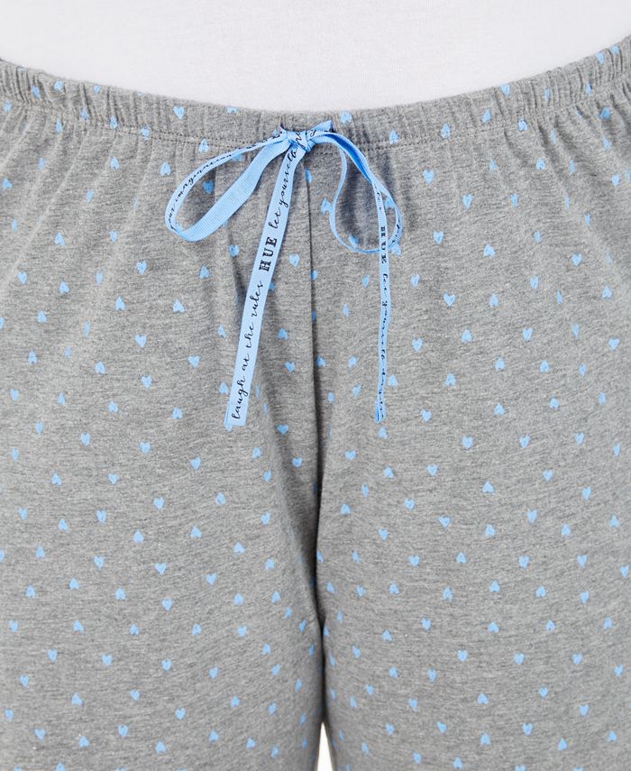 Hue Plus Size Scribble Pajama Pants Macy's