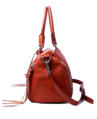 Women's Genuine Leather Lily Satchel Bag