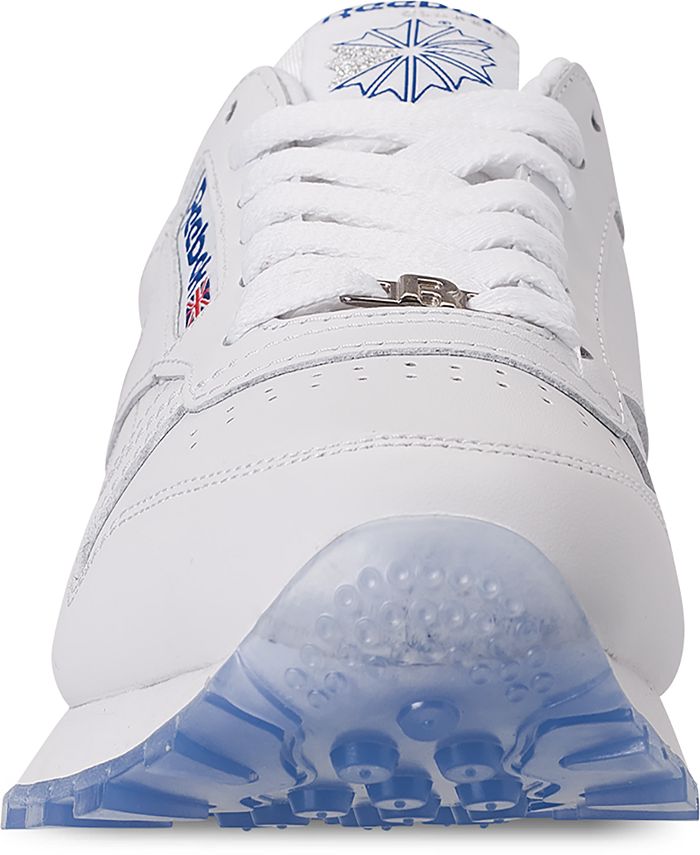 Reebok Men's Classic Leather Ice Casual Sneakers from Finish Line - Macy's
