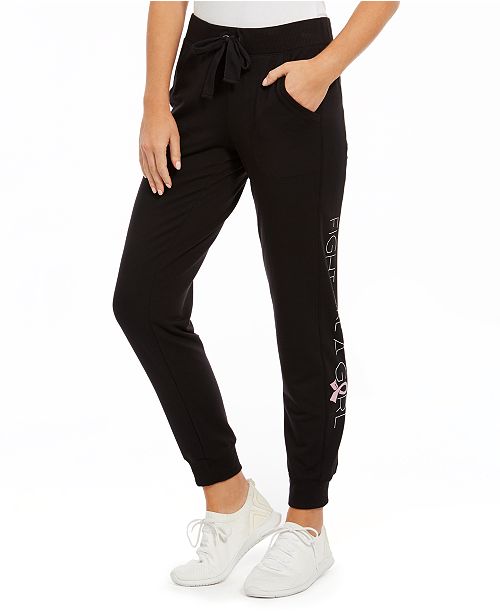 Fight Like A Girl Joggers Created For Macy S