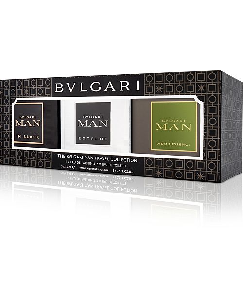 Bvlgari Men S 3 Pc Man Travel Gift Set Reviews All Perfume Beauty Macy S