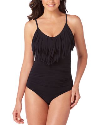 Magicsuit - Blaire Fringed One-Piece Swimsuit