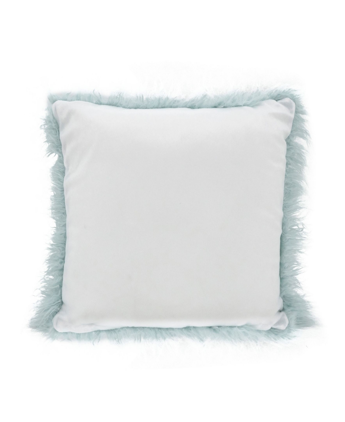 Saro Lifestyle Mongolian Faux Fur Decorative Pillow