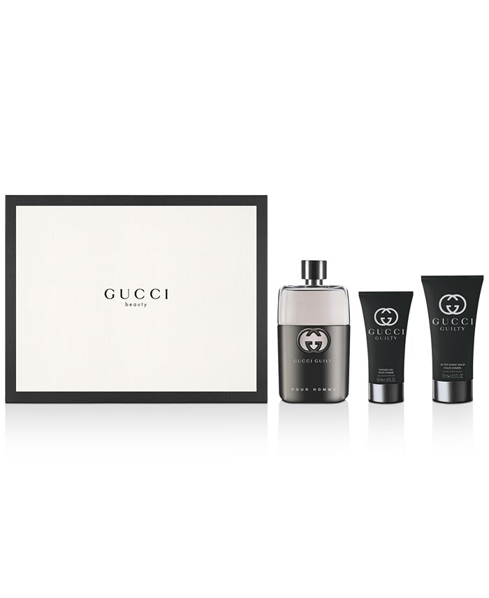 Gucci Men's 3-Pc. Guilty Eau de Toilette Gift Set - Macy's