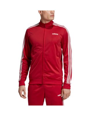 red adidas track jacket mens