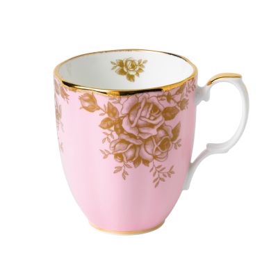 Royal Albert 100 Years 1960 Mug Golden Rose - Macy's