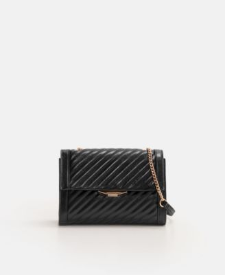 mango flap cross body bag