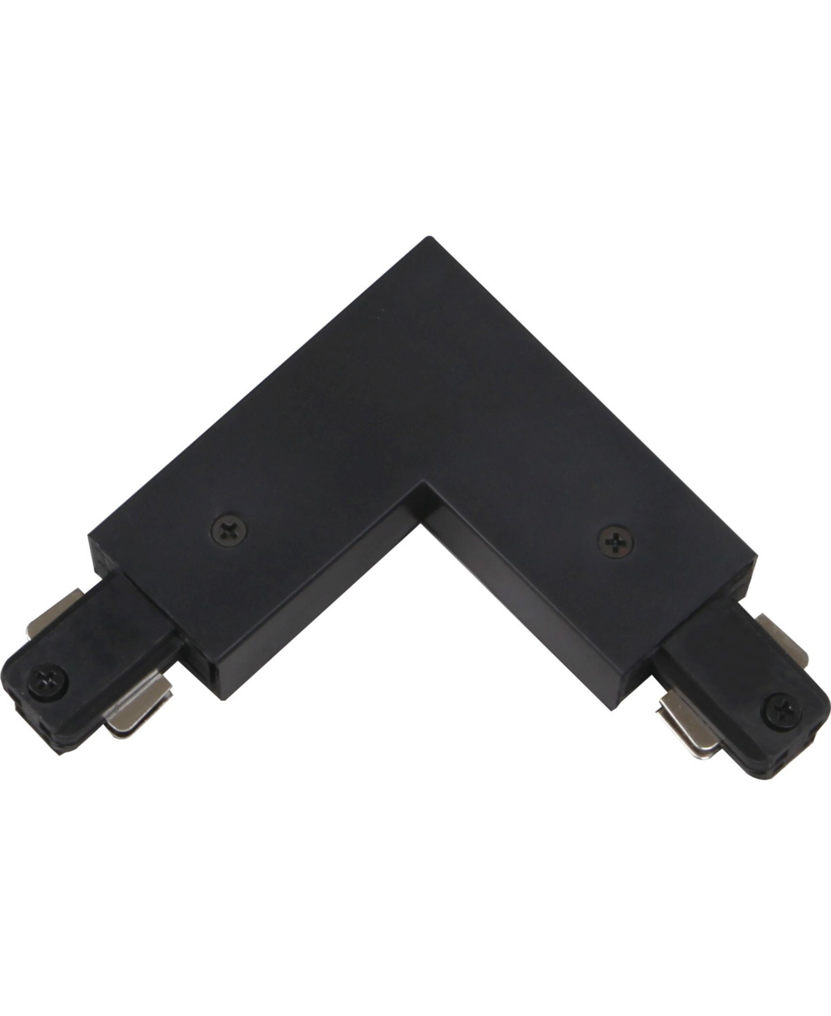 Volume Lighting "l" Connector 90â° 120v 2-circuit/1-neutral Track Systems In Black