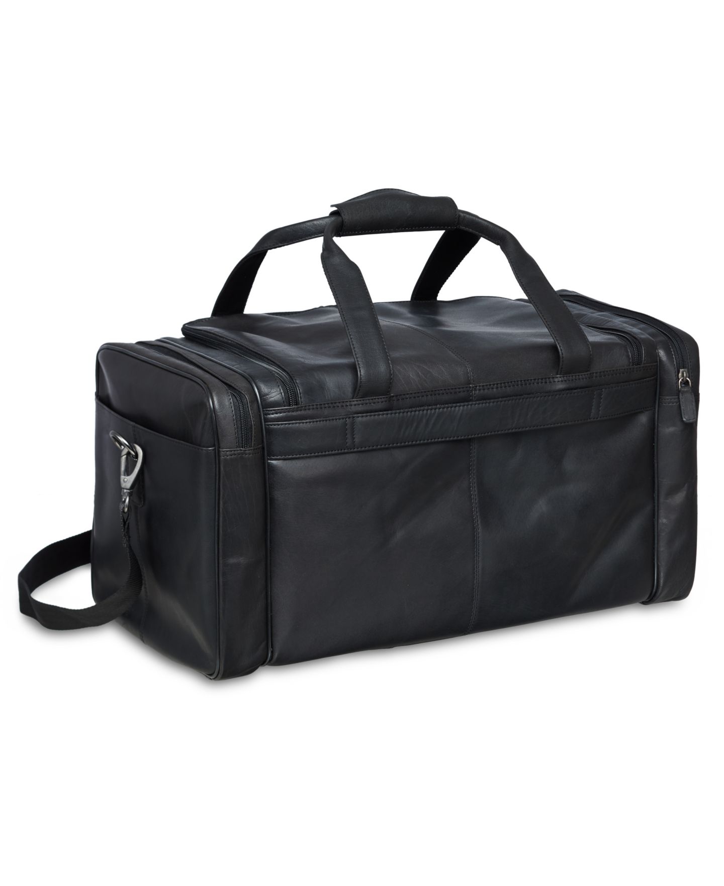 Сумка Mancini Buffalo Collection Carry on Duffle, цвет: Чёрный — фото 3