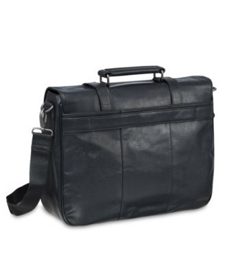 Buffalo Collection Single Compartment Laptop Briefcase