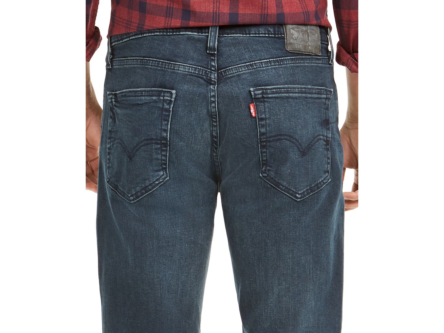 Мужские джинсы Levi's 514™ Flex Straight-Fit, цвет: Abu Volcano — фото 4