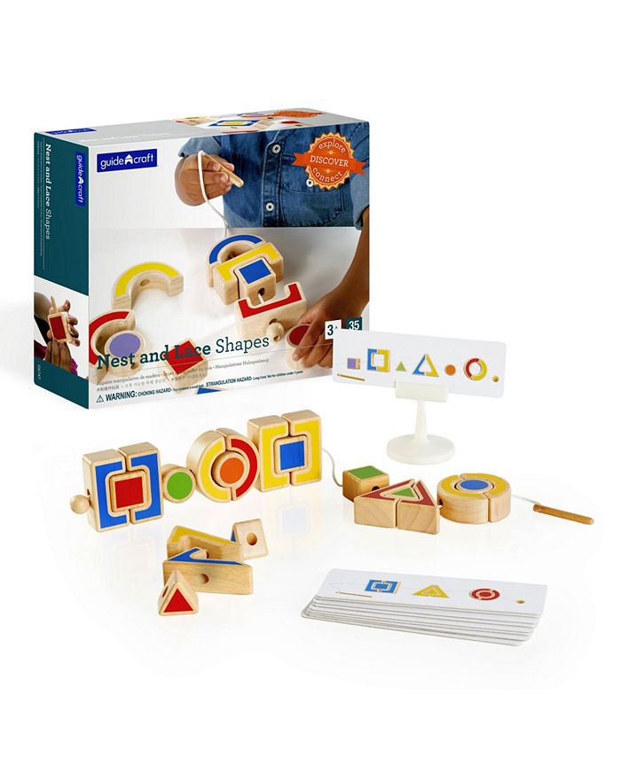 Guidecraft, Inc Guidecraft Nest and Lace Shapes Macy's