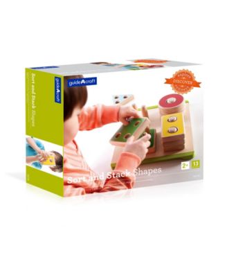 Guidecraft, Inc Guidecraft Sort and Stack Shapes