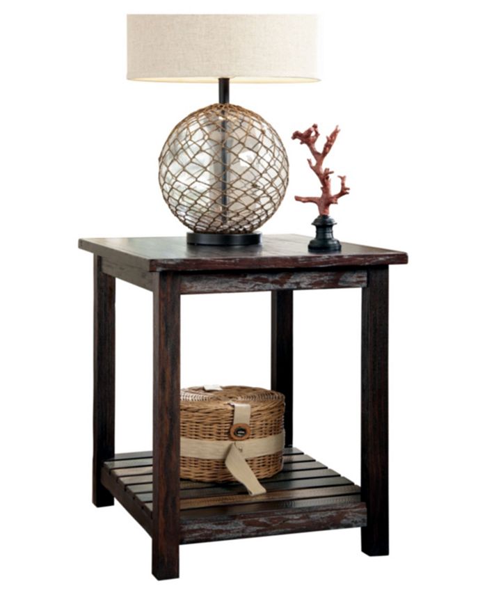 Signature Design By Ashley Ashley Furniture Mestler End Table Macy's
