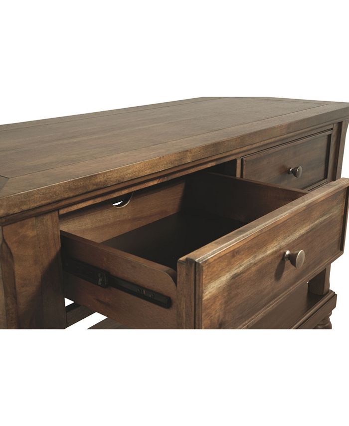 Signature Design By Ashley Ashley Furniture Flynnter Sofa Table Macy's