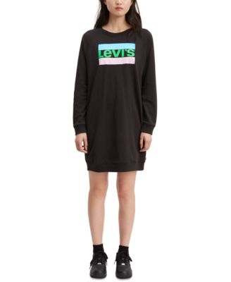 levi's sweatshirt dress