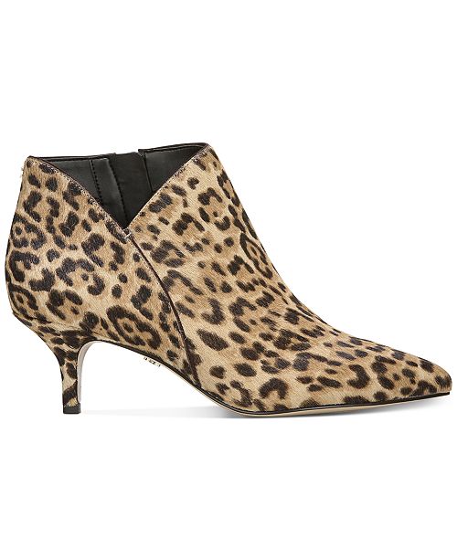 kadison pointed toe kitten heel bootie