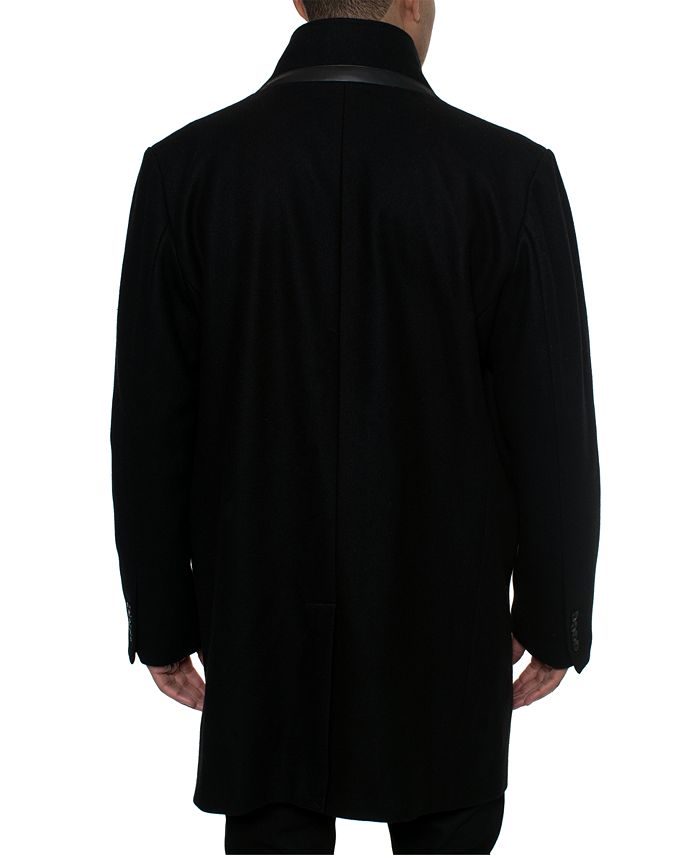 Sean john men's wool coat with bib outlet