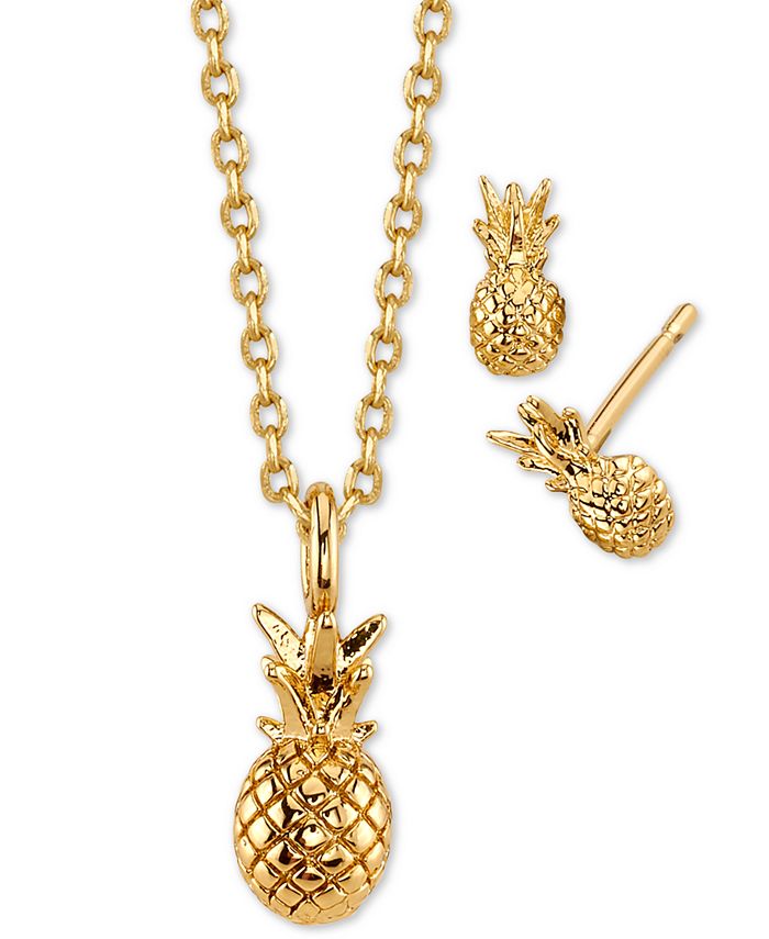 Macy's pineapple necklace online