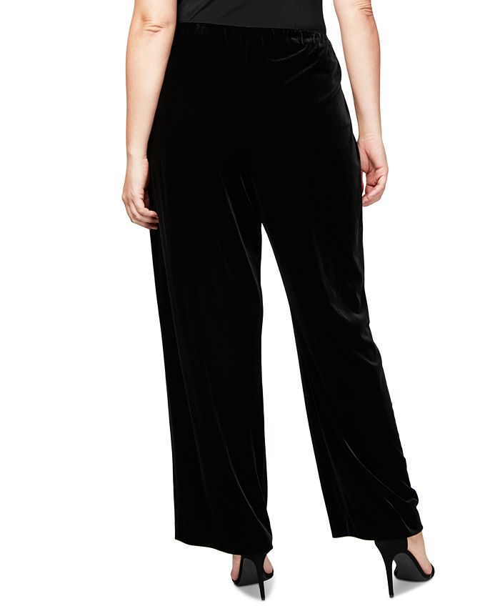 alex evenings plus size pants