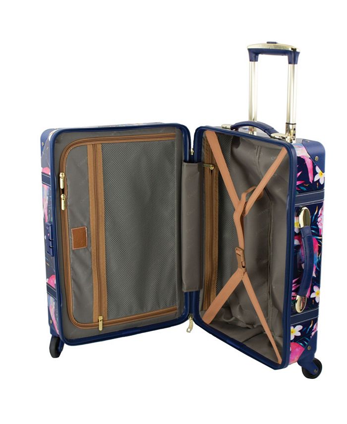 Chariot Parrot 2 Piece 20" CarryOn and Beauty Case Set Macy's