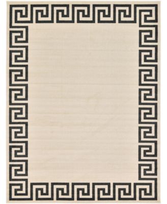 Bayshore Home Anzu Anz2 Area Rug Collection In Light Green