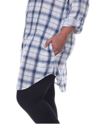 Plus Piper Stretchy Plaid Tunic