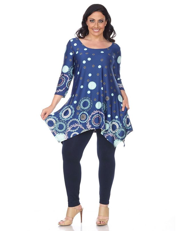 White Mark Plus Size Erie Tunic & Reviews Tops Women Macy's