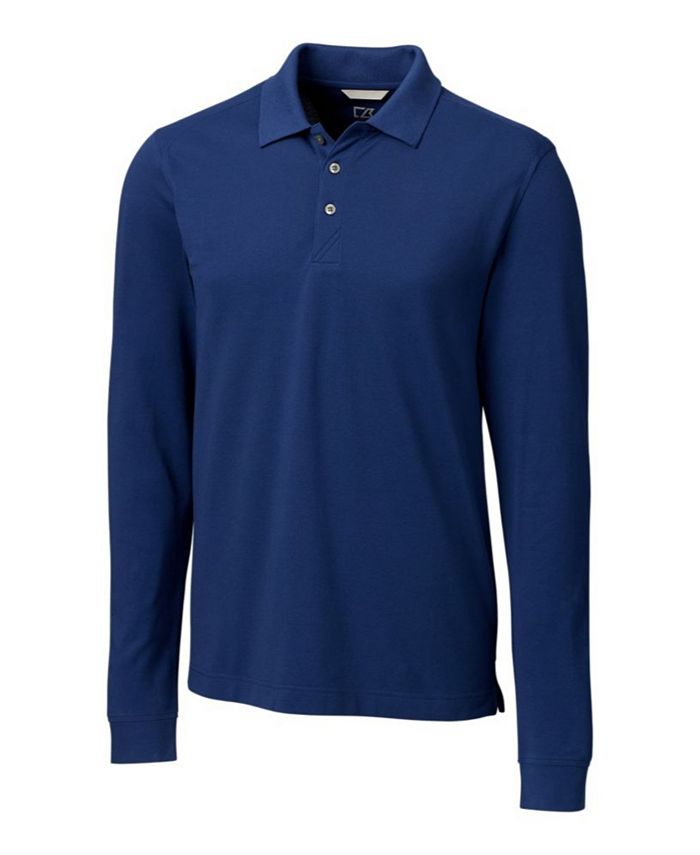 Cutter & Buck Men's Advantage Long Sleeve Polo Macy's