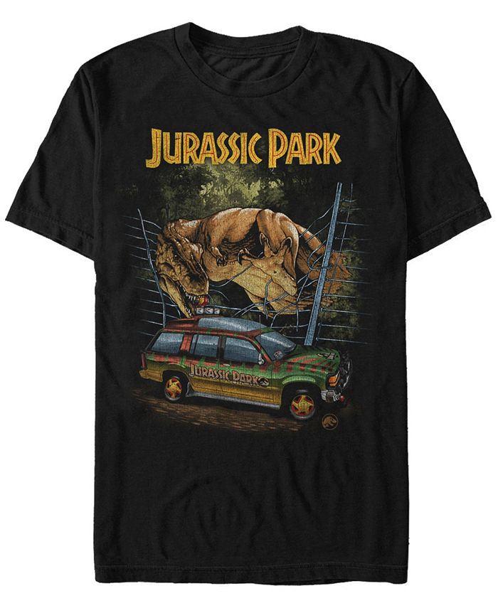 Fifth Sun Jurassic Park Men's T-Rex Break Out Short Sleeve T-Shirt - Macy's