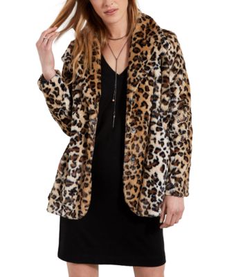 macy's leopard print jacket