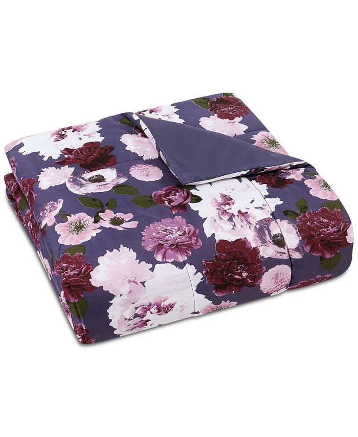Pem America Bloomy Reversible 3-Pc. Comforter Mini Sets, Created for ...