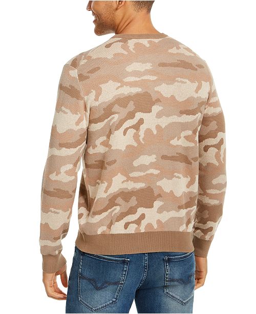 guess camo sweatshirt