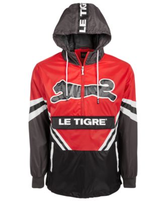 Le Tigre - Men's Colorblocked Half-Zip Tiger Jacket
