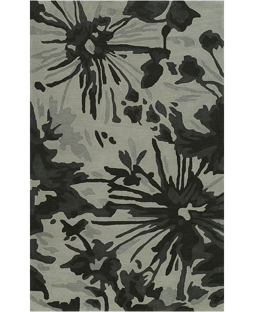 D Style Closeout Luka Luk44 Steel Area Rugs Collection Reviews Rugs Macy S