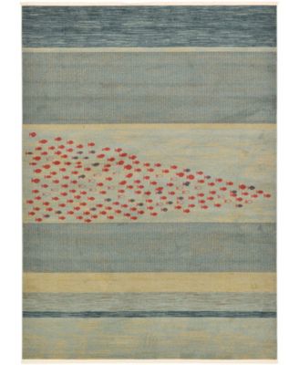 Bayshore Home Ojas Oja1 Light Blue Area Rug Collection