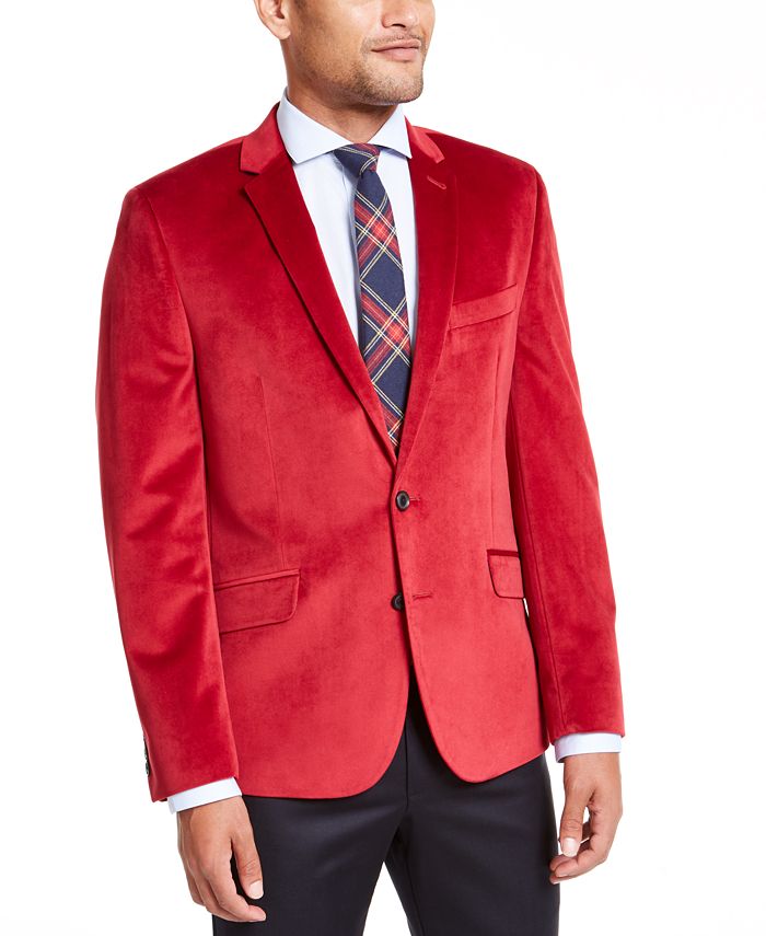 Billy London Men s Slim Fit Velvet Sport Coat Macy s