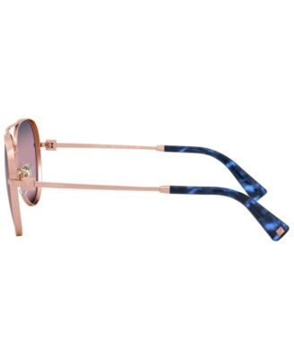 AUTHENTIC VALENTINO AVIATORS 57-16-140 Chrome hearts 57 16 - Gem main image 3