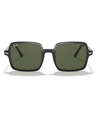 Ray-Ban SQUARE II Sunglasses, RB1973 53 & Reviews - Sunglasses by Sunglass  Hut - Handbags & Accessories - Macy's