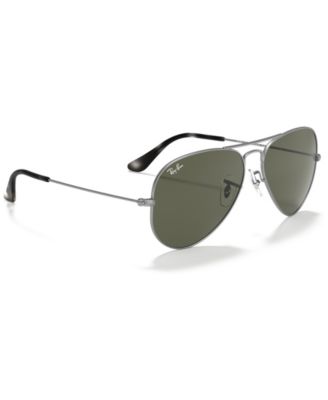 Unisex Sunglasses, AVIATOR LARGE METAL RB3025