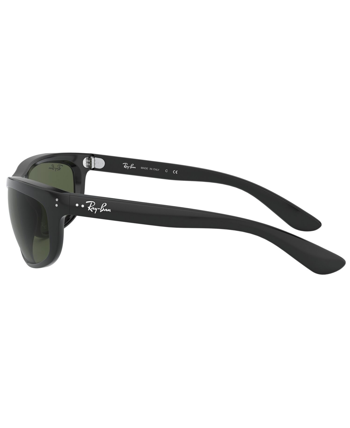 Ray Ban Rb4089 Balorama Rectangle Sunglasses In Black,green
