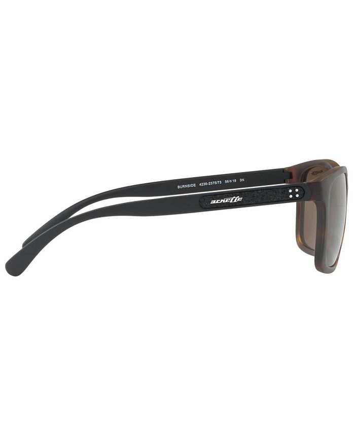 ARNETTE Men's AN3092 Narro Sunglasses - Lightweight Metal Frame, Matte Finish, Includes Case, For Everyday & Outdoor Wear - View #4