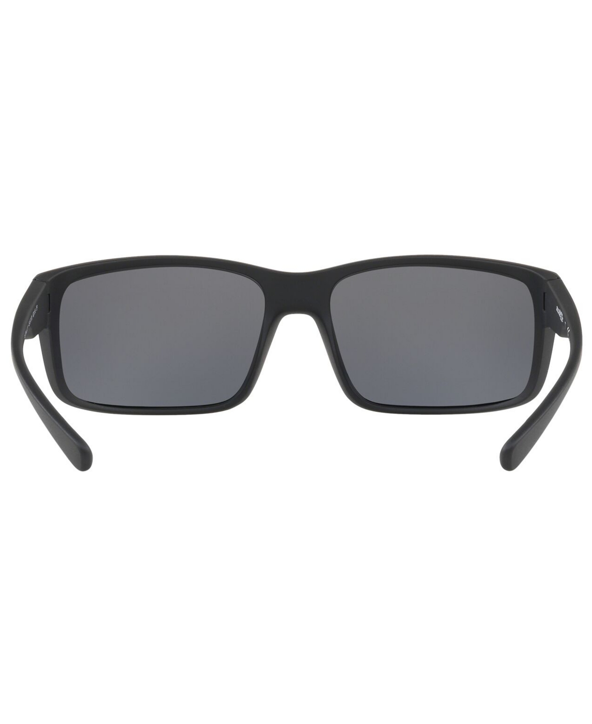 Shop Arnette Men's Polarized Sunglasses In Matte Black,polar Grey
