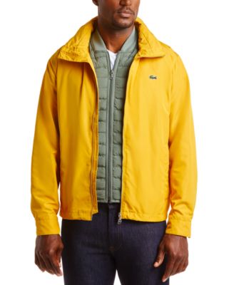 lacoste men's coats & jackets