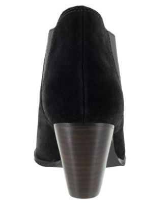 Bella Vita Women's Emilia Western Ankle Boot – Pointed Toe Bootie With Block Heel