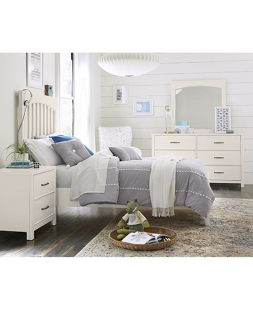 Furniture Ashford Kids White Bedroom Collection & Reviews ...