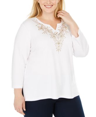 macys alfred dunner plus size
