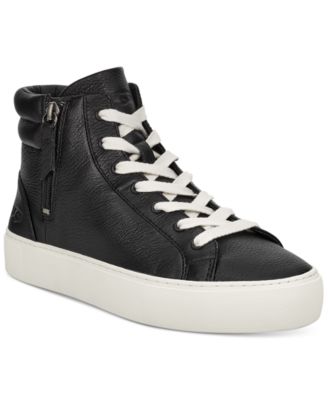 all black high top sneakers womens